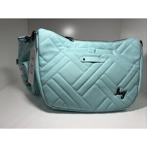 Lug Harmony Matte Luxe VL Crossbody Bag - Aquamarine Blue